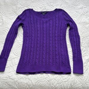American Eagle Outfitters Vibrant Purple Women's Sweater